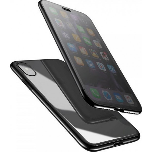 Baseus Touchable Μαύρο (iPhone XS Max) 6953156281455